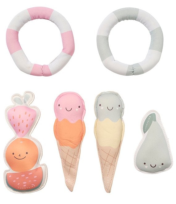 SUNNYLIFE Kids Dive Buddies Cotton Candy 6 - Piece Set