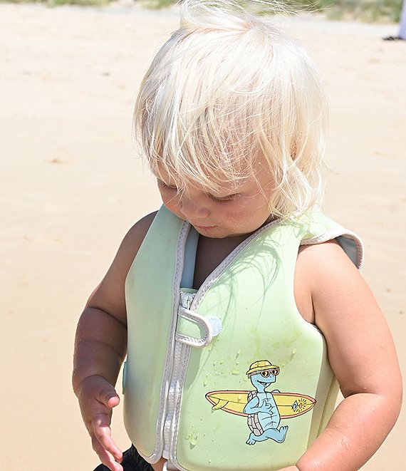 SUNNYLIFE Swim Vest 1-2 - Turtle Aqua