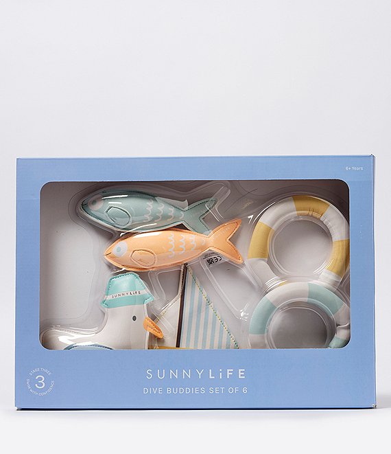 SUNNYLIFE Kids Sid the Seagull - Dive Buddies Set of 6