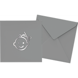Dooky Gift Set Ornament Kit & Memory Box 10 cm Silver