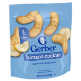 Gerber Banana Cookies Naturally Flavored Baby Snack – 12+ Months