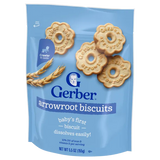 Gerber Arrowroot Cookies Baby Snack – 10+ Months, Crawler Snack