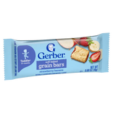 Gerber Soft Baked Grain Bars Strawberry Banana Naturally Flavored Snack – Toddler