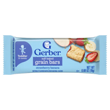 Gerber Soft Baked Grain Bars Strawberry Banana Naturally Flavored Snack – Toddler