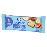 Gerber Soft Baked Grain Bars Strawberry Banana Naturally Flavored Snack – Toddler