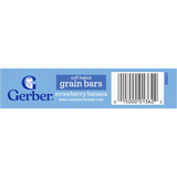 Gerber Soft Baked Grain Bars Strawberry Banana Naturally Flavored Snack – Toddler