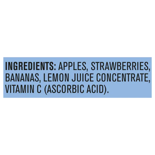 Gerber Apple Strawberry Banana Puree Baby Food Pouch – Stage 2, 3.5 oz (99g)