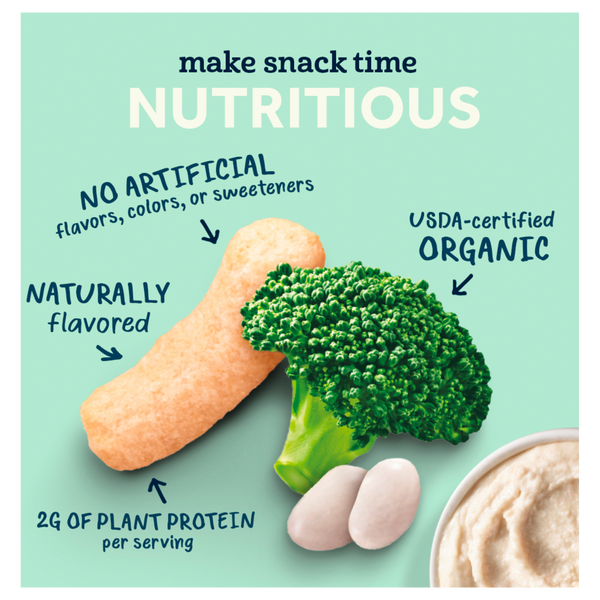 Gerber Organic Lil' Crunchies® White Cheddar Broccoli