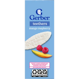 Gerber Mango Raspberry Teething Wafers Baby Snacks – Crawler Stage