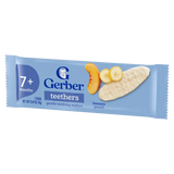 Gerber Gentle Teething Wafers Banana & Peach Baby Snack – Crawler Stage