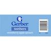 Gerber Strawberry Apple Spinach Teething Wafers Baby Snack – Crawler Stage