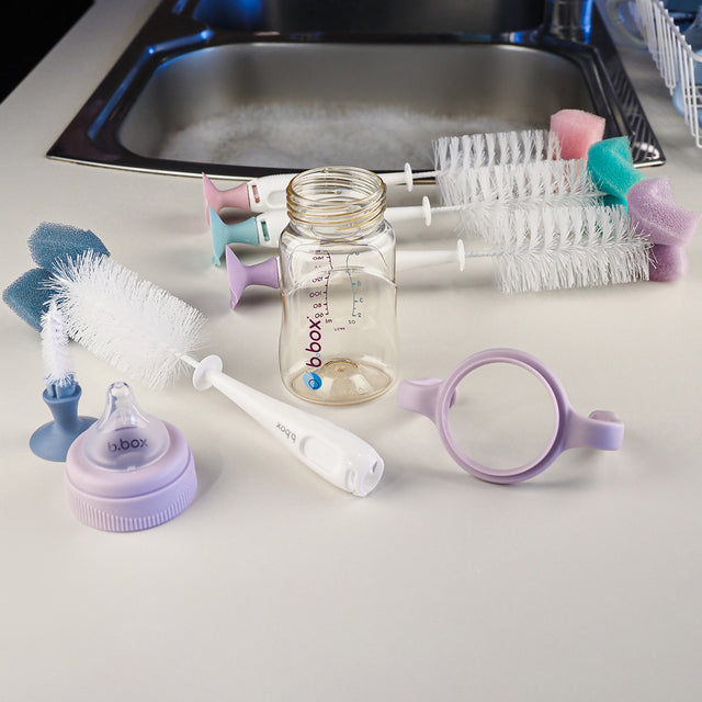b.box 2-in-1 Bottle and Teat Cleaner Ocean