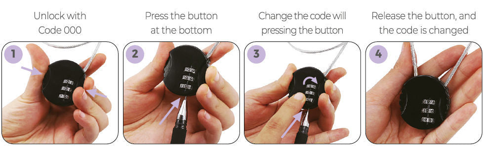 Dooky Stroller Lock One Size Black