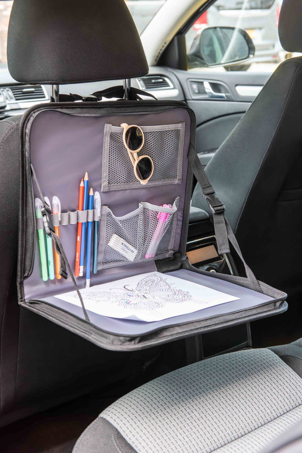Dooky Backseat travel Tray - Grey