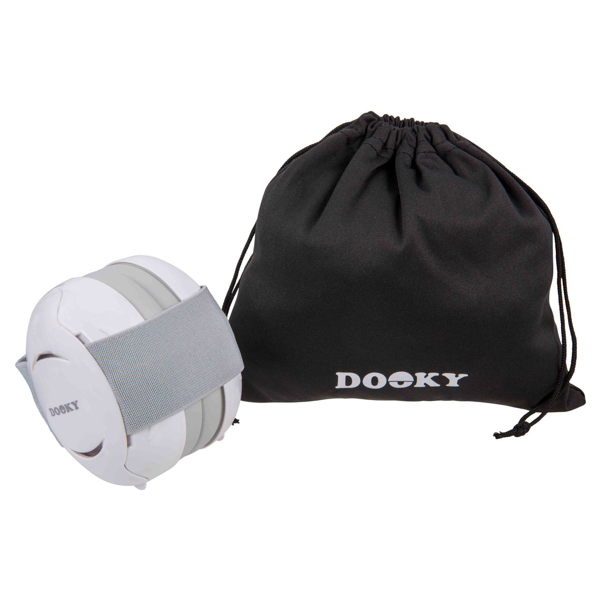 Dooky Baby Ear Protection 0–3 Years White