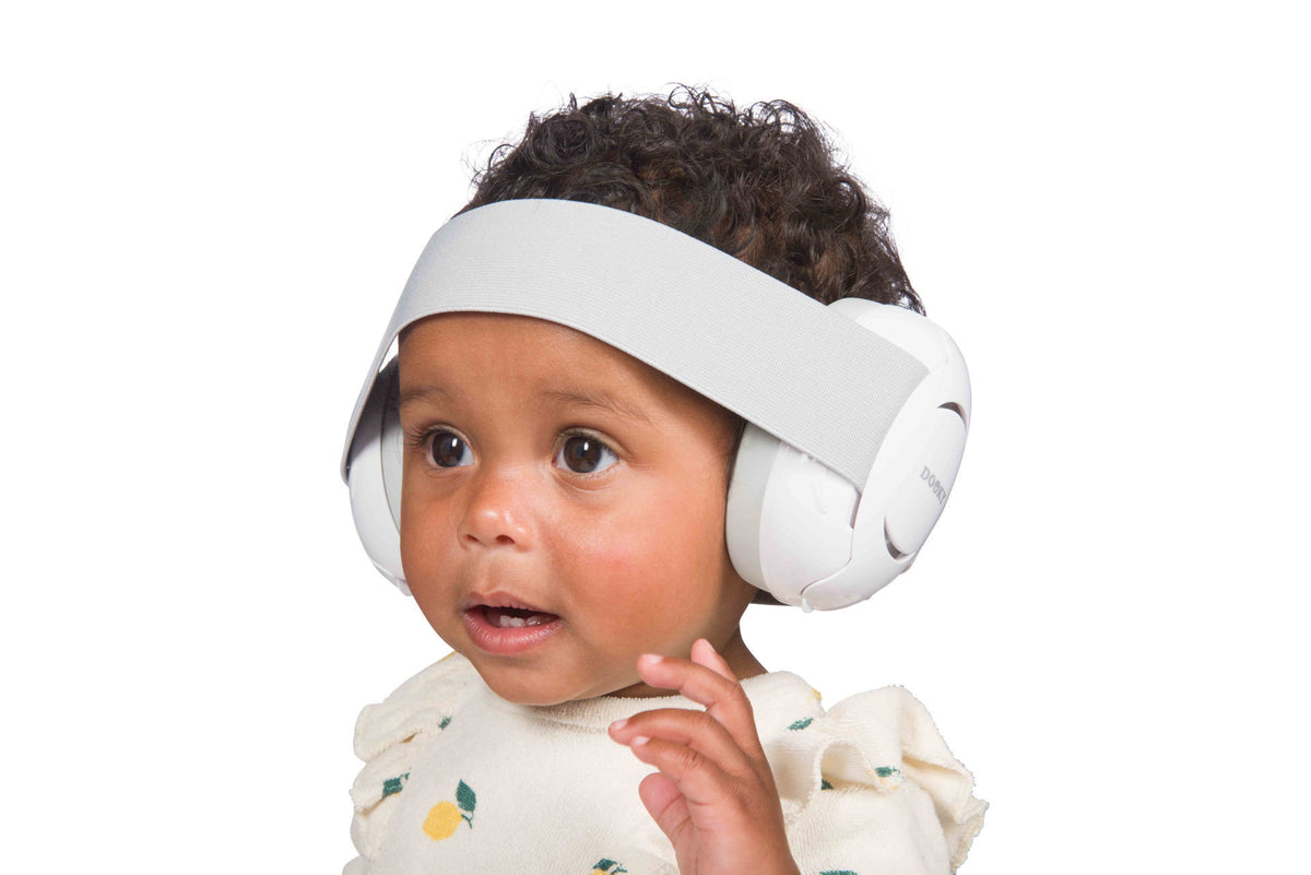 Dooky Baby Ear Protection 0–3 Years White
