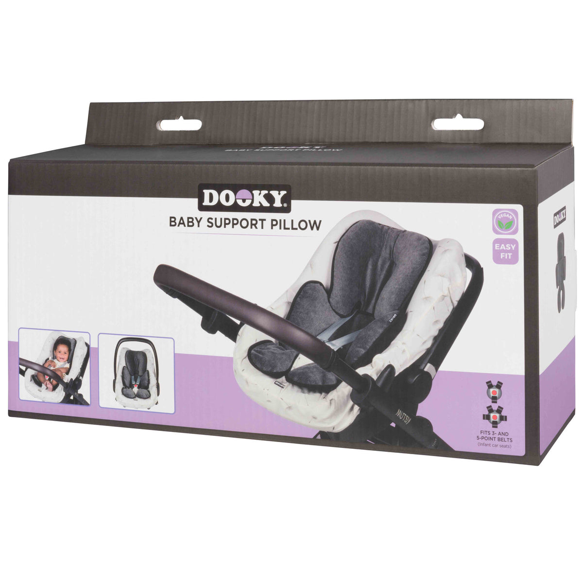 Dooky Baby Support Pillow - Grey