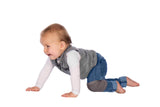 Dooky Baby Knee Pads 0–3 Years Grey