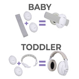 Dooky 2-in-1 Baby & Junior Ear Protection 0–12 Years