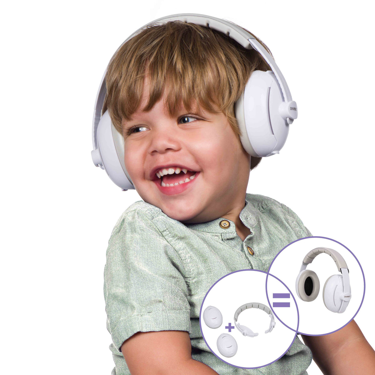 Dooky 2-in-1 Baby & Junior Ear Protection 0–12 Years