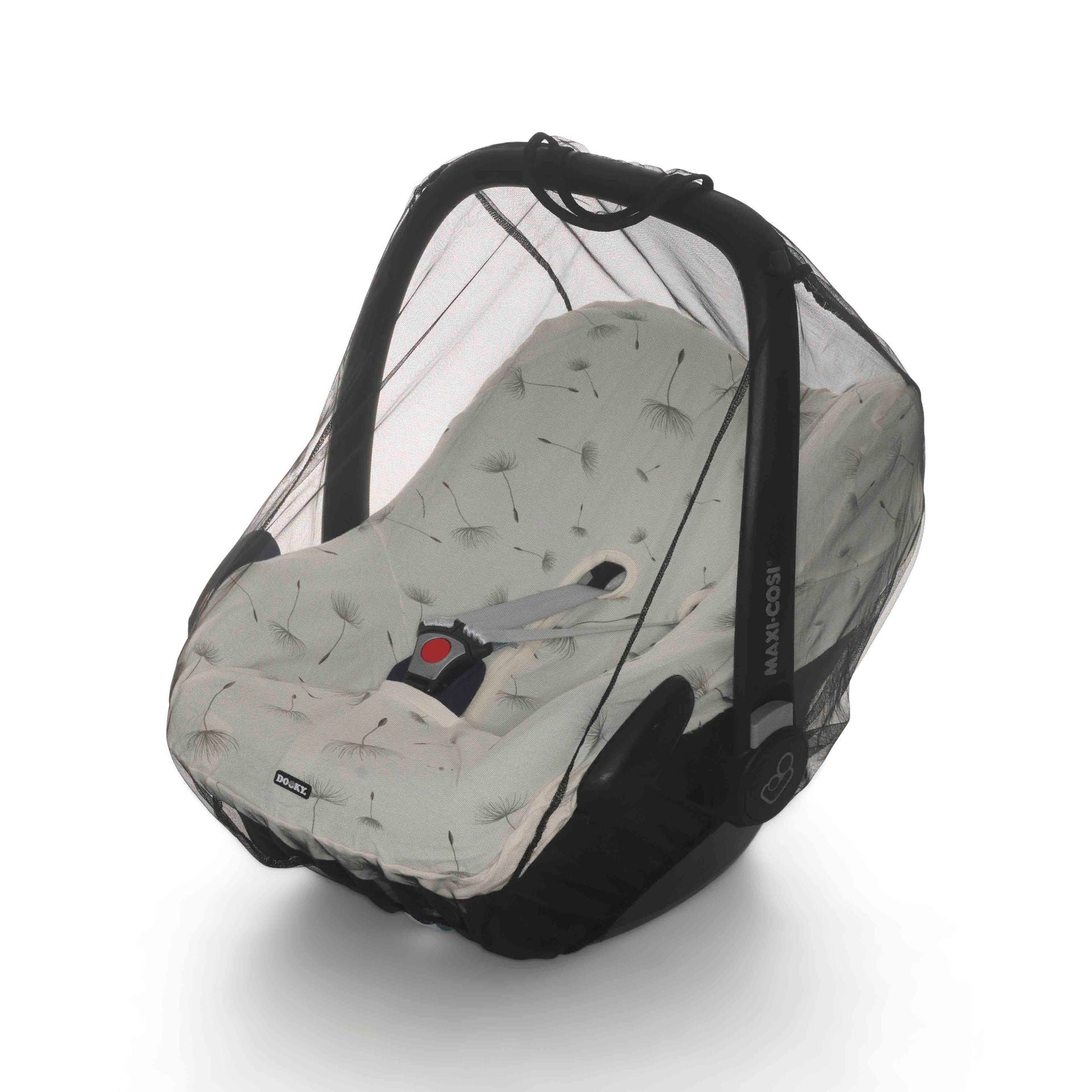 Dooky Universal Car Seat Insect Net 0+ Black – The Moms Darling Baby Shop