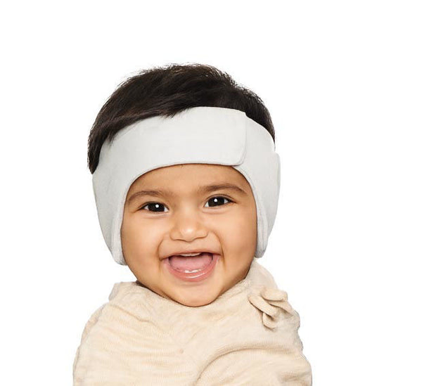 Dooky Headband Baby Ear Protection 0-6m Grey