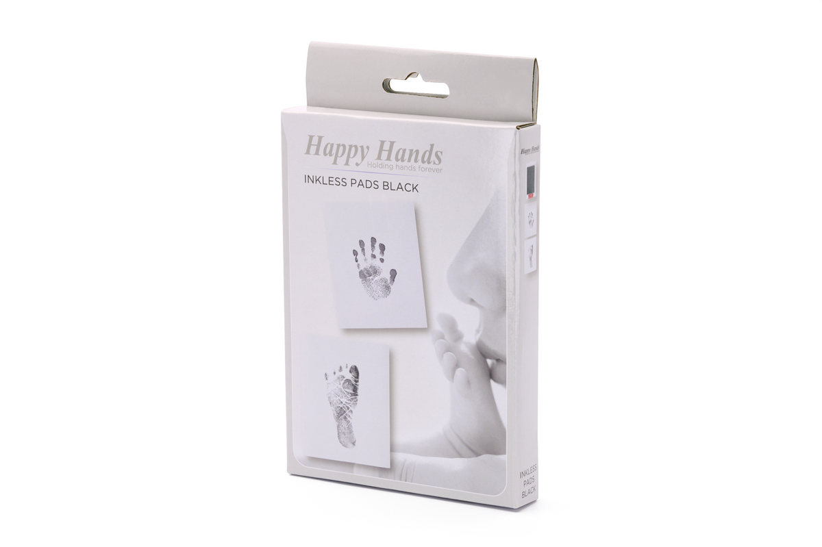 Dooky Happy Hands Inkless Pads 12 × 10 cm Black