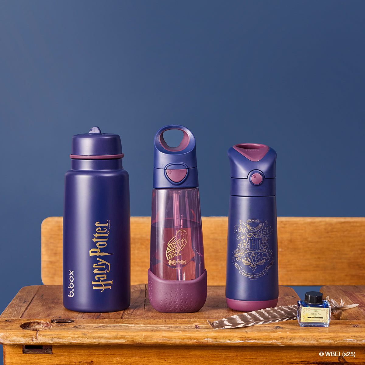 b.box Harry Potter Insulated Straw Drink Bottle – 500 ml