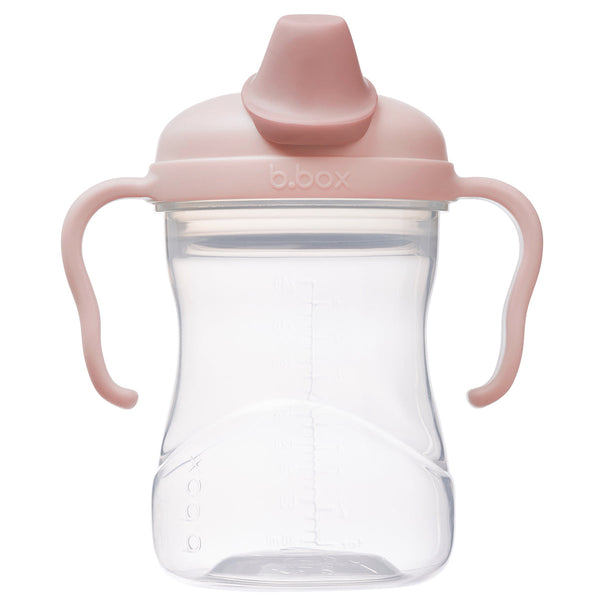 b.box Soft Spout Cup 240ml β Blush Light Pink | 6M+