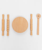 Hilife Kids Clay Time Rolling Pin & Board 34.5 x 25 cm Multicolor