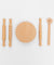 Hilife Kids Clay Time Rolling Pin & Board 34.5 x 25 cm Multicolor