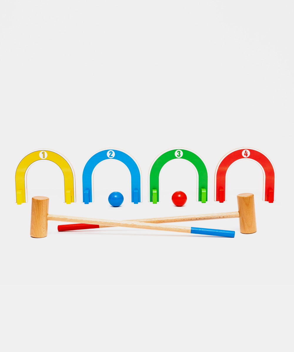 Hilife Toddlers Colorful Croquet