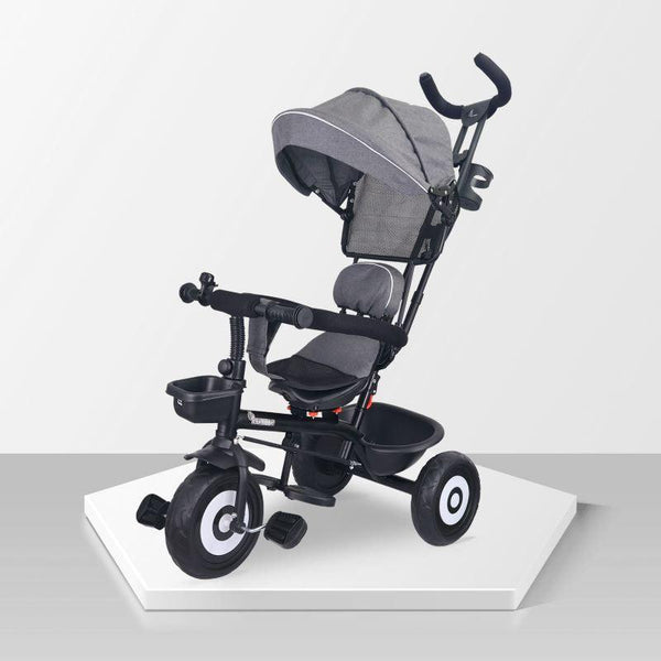 R For Rabbit Tiny Toes T40 Ace Tricycle - Grey Black