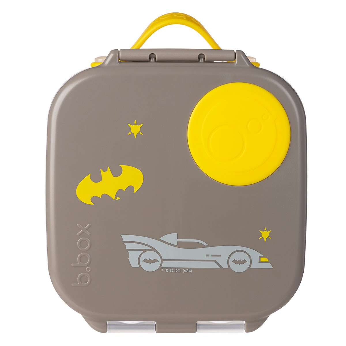 b.box Batman Mini Lunchbox 1 L 21 Γ 16.8 Γ 7.3 cm Grey & Yellow