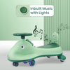 R For Rabbit Iya Iya Dino Swing Ride On Car - Sea Green