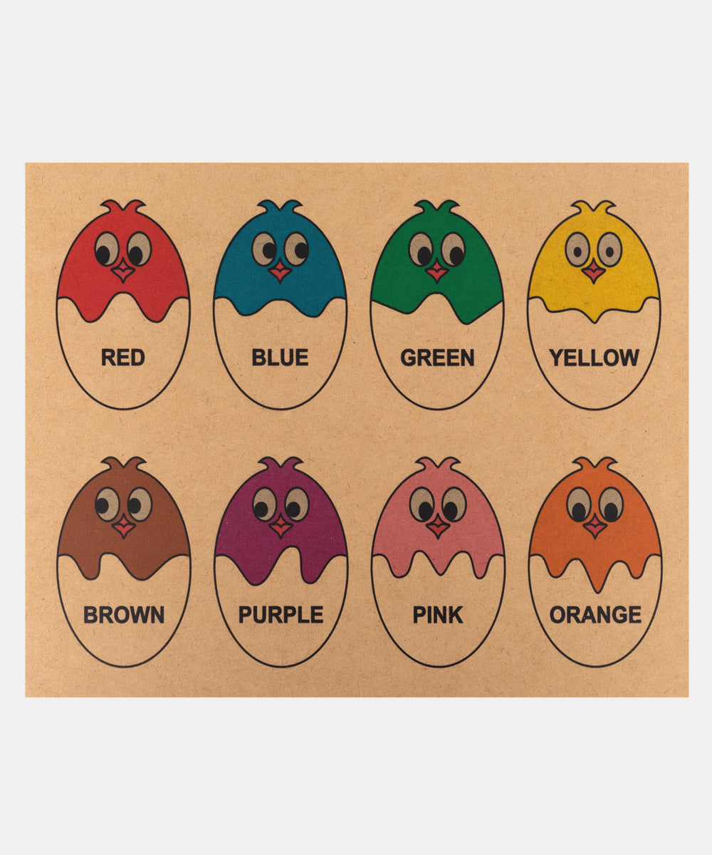 Hilife Chick Matching Puzzle 2-Layer 3Y+ Multicolor