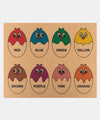 Hilife Chick Matching Puzzle 2-Layer 3Y+ Multicolor