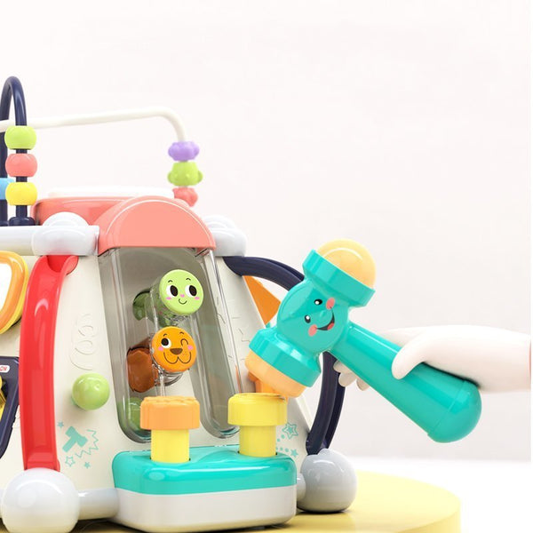 Hola 15-in-1 Discover Activity Cube 31.5 x 29.5 x 23.5 cm Multicolor