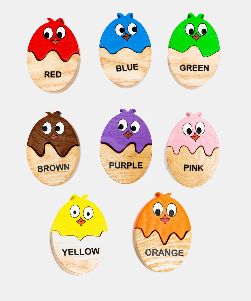 Hilife Chick Matching Puzzle 2-Layer 3Y+ Multicolor