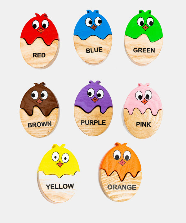 Hilife Chick Matching Puzzle 2-Layer 3Y+ Multicolor