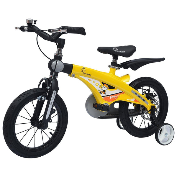 R For Rabbit Bicycle Tiny Toes Jazz 14 Inch Yellow