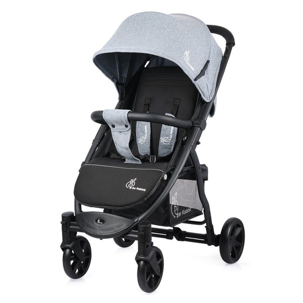 R For Rabbit Stroller Falcon Flight Grey Black