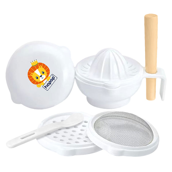 Hopop 5-in-1 Manual Baby Food Maker & Processor 4M+