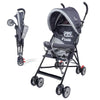 R for Rabbit Stroller Pixie Black Grey