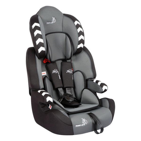 R For Rabbit Car Seat Jumping Jack Racer Grey Black