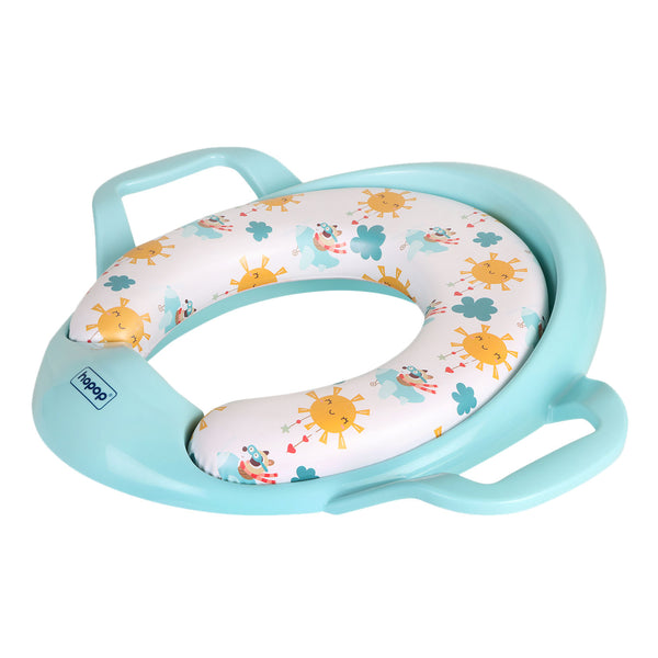 Hopop Soft Cushioned Baby Potty Seat with Easy Grip Handles - Sun
