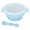 Hopop Silicone Bowl & Spoon with Suction Base Blue 6M+