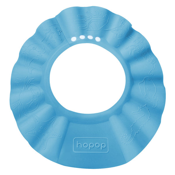 Hopop Bathing Shower Cap Shampoo Hat - Blue