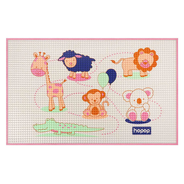 Hopop Air Filled Natural Rubber Massage Mat - Animals