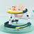 R For Rabbit Little Feet Plus Walker - Detachable Toy Music & Light Green Yellow